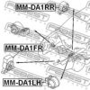 MITSUBISHI MR102114 Engine Mounting